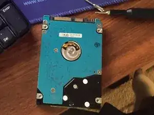 2.5" Toshiba SATA Hard Drive