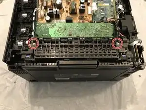 Clearing Paper Jam From Inside Fuser