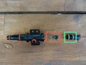 Replace/overhaul support valve