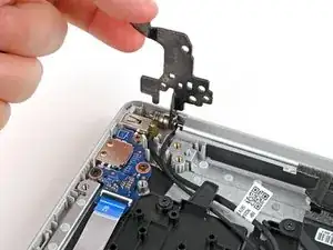 HP 15-fc0000 Series Open the Right Hinge