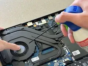 How to Clean the Interior of a Lenovo Legion Pro 5 16ARX8