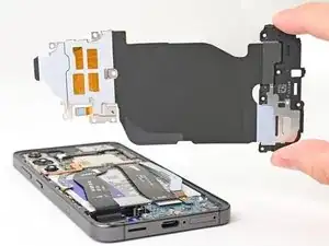 Samsung Galaxy S24 Wireless Charging Coil and Loudspeaker Removal