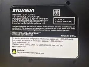 Sylvania SDVD1256-D