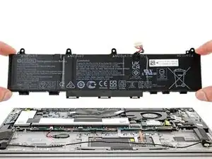 HP EliteBook 840 Aero G8 Battery Replacement (No Revivekit)