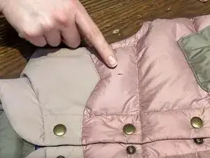 Pull Feathers Back Into a Down Item